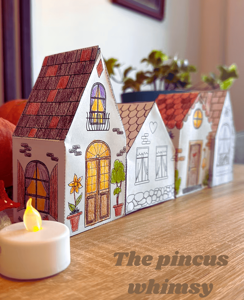 DIY Printable Coloring Craft-The pincus whimsy (Copy)