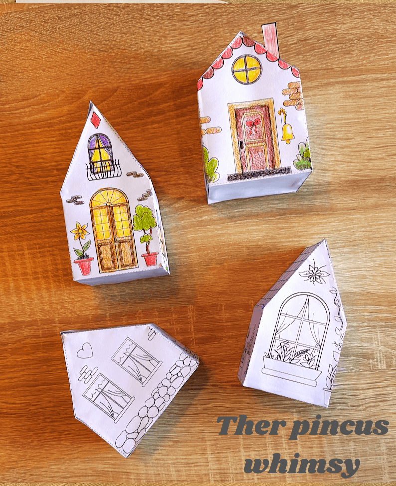 DIY Printable Coloring Craft-The pincus whimsy (Copy)